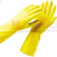 Резиновые перчатки с хлобчатобумажным напылением внутри - идеальный выбор для длительной работы